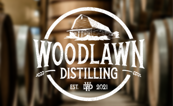 Woodlawn Distilling craft spirits identity