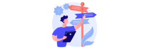choosing a business graphic